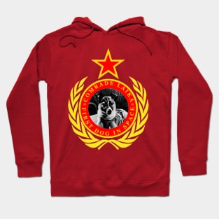 Comrade Laika First Dog In Space Hoodie